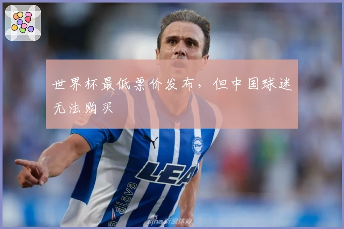 世界杯最低票价发布，但中国球迷无法购买